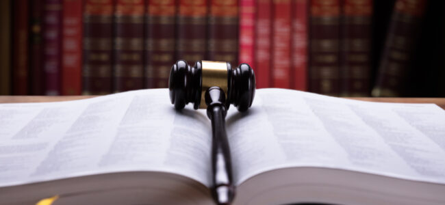 gavel; law book; book; document; court