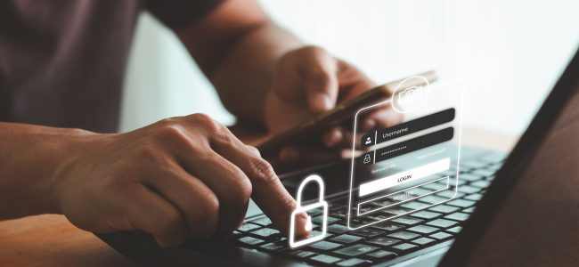 cyber security in two-step verification, Login, User, identification information security and encryption, Account Access app to sign in securely or receive verification codes by email or text message.